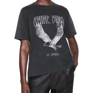 Lili Tee in Washed Black Eagle
ANINE BING